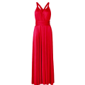 Pikkukuva 1 / 3: Naisten side ulti Way Wrap Cabriolet aksimekko Bridesmaid Z Red M