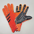 Miniatyrbillede 1 af 3: Fodboldmålmandshandsker Fingerbeskyttelse V Orange 9