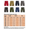 Miniatyrbillede 2 af 2: Mænds afslappede lommeoverall strandshorts. Camouflage,34