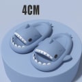 Miniatyrbilde 1 av 6: shark slides shark sandaler tøfler shark blue. 40/41