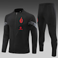 Miniatyrbild 1 av 3: 22-23 Ny säsong AC Svart Vuxen/Barn Jacka Jersey Set V . 18#