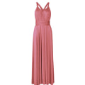 Pikkukuva 1 / 3: Naisten side, monisuuntainen avoauto, morsiusneito Z lotus pink L