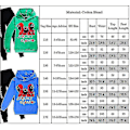 Pikkukuva 2 / 2: Squid Game Lasten urheilullinen verryttelypukusarja Hupparihousut asusteet Navy Blue 5-6 Years