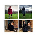 Miniatyrbillede 2 af 6: Snuggie Oversized Hoodie Filt Luva Oversize Grå V. Grey grå