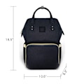 Miniatyrbild 5 av 7: Skötväska Ryggsäck - Ticent Multifunction Travel Back Pack -1 Black