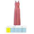 Miniatyrbillede 3 af 3: Damebandage ulti Way Wrap Convertible aksekjole Brudepige Z lotus pink M