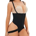 Miniatyrbild 1 av 9: Damskorsett Shapewear Magekontroll Body Shaper Plus Size Waist trainer Butt Lifter Z 2XL