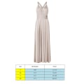 Pikkukuva 2 / 3: Naisten side, monisuuntainen avoauto, morsiusneito Z Beige White L