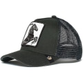 Miniatyrbilde 2 av 2: Voksen Black Panther Mesh Cap Sommer Baseball Cap Trucker Cap W Horse - Light Green