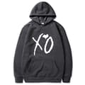 Hip Hop Høst / Vinter Hettegenser XO Love Pattern Style 2 3XL