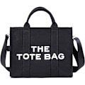 Pikkukuva 1 / 5: Naisten Canvas Kangaskassi Rento Canvas Messenger Bag olkalaukku Svart