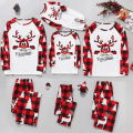 Miniatyrbild 3 av 4: Jul familj matchande pyjamas Print nattkläder nattkläder set . Kids 4T