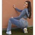Miniatyrbilde 1 av 4: Fløyels Juicy Joggedress Couture Joggedress for kvinner - grey M