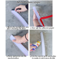 Miniatyrbilde 4 av 10: Vannstopper Vannretensjonslist TRANSPARENT 150CM y Transparent 150cm