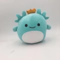 Miniatyrbillede 2 af 2: Squishmallow Connor The Cow Plys Legetøj Blød Animal Cartoon Pillow. 24