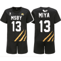 Miniatyrbillede 4 af 5: Haikyuu Cosplay-kostume MSBY Volleyball Club Karasuno High Scho W Black 15 XL