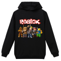 Miniatyrbild 1 av 2: Barn Barn Roblox Game Printed Pullover Luvtröja Pojkar Flickor Huvtröja Casual Hoody Toppar Kläder wz 7-8 Years