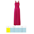 Pikkukuva 3 / 3: Naisten side, monisuuntainen avoauto, morsiusneito Z Rose Red XL