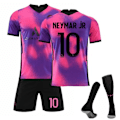 Miniatyrbillede 1 af 2: Fodboldsæt Fodboldtrøje Træningstrøje zV C Neymar XL(180-190cm)