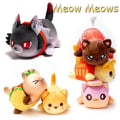 Miniatyrbilde 5 av 8: 25CM Aphmau Plush Legetøj Dyr Plush Meemeow Kattedukker STYLE 9 W