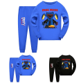Miniatyrbillede 2 af 3: Kids Poppy Playtime Huggy Wuggy Pyjamassæt Nattøj k 130cm