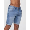 Miniatyrbilde 4 av 6: Duck and Cover Musstone denimshorts for menn Z X Light Wash 34R