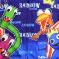 Miniatyrbild 4 av 5: Roblox Rainbow Friends Rainbow Friends Hoodie med dragkedja  10 -1 3 130
