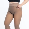 Miniatyrbilde 4 av 10: Varme Tights Sokker KAFFE-HALVFOT KAFFE-HALV y Coffee-half foot