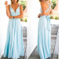 Pikkukuva 3 / 3: Naisten side, monisuuntainen avoauto, morsiusneito Z Light Blue XL