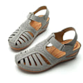 Pikkukuva 1 / 10: Naisten ortopediset sandaalit, suljetut kesätossut. grey tag size 36=uk 3
