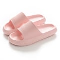 Miniatyrbild 1 av 2: Kvinnor Tjock Platform Cloud Tofflor . pink 34-35(230mm)