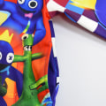 Miniatyrbild 6 av 6: Roblox Rainbow Friends Rainbow Friends Hoodie med dragkedja -1 2 140
