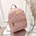 PU Läder Shoulder Mini Liten Ryggsäck Multi-Function rosa y pink