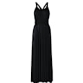 Miniatyrbillede 1 af 5: Kvinders Bandage Multi Way Wrap Convertible Maxikjole Brudepige Z Black XL