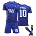 Pikkukuva 1 / 6: Lapset / Aikuiset 21 22 World Cup Real Madridin jalkapallopaita C Modric-10 m#