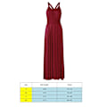 Pikkukuva 2 / 3: Naisten side ulti Way Wrap Cabriolet aksimekko Bridesmaid Z Wine Red M