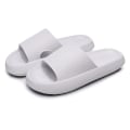 Miniatyrbild 1 av 2: Kvinnor Tjock Platform Cloud Tofflor H white 42-43(270mm)