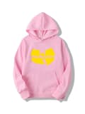 Hættetrøjer Langærmet hætte sweatshirt topbukser sæt k Pink Hoodie 2XL