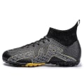 Miniatyrbillede 1 af 5: Herre fodboldsko Voksne Børn Ydersål Skridsikre unisex sneakers Z X Black2 34
