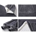 Miniatyrbillede 4 af 6: Snuggie Oversized Hoodie Filt Luva Oversize Grå V. Grey grå