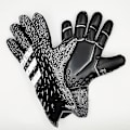 Miniatyrbillede 1 af 2: Fodboldmålmandshandsker Fingerbeskyttelse V Black 8