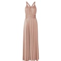 Miniatyrbillede 1 af 3: Damebandage ulti Way Wrap Convertible aksekjole Brudepige Z Champagne M