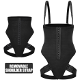 Miniatyrbillede 6 af 9: Damekorset hapewear Mavekontrol Body shaper Plus size Talje træner Butt Lifter S