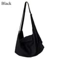 Skuldertasker Messenger Bag SORT Z X black