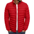 Herr Packable Light Down Puffer Jacka Vinterrock Ytterkläder W Red 3XL