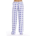 Pikkukuva 3 / 4: Naisten taskulliset pyjamahousut, pehmeät flanelliruudulliset pyjamahousut naisille purple L