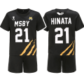 Miniatyrbillede 2 af 5: Haikyuu Cosplay-kostume MSBY Volleyball Club Karasuno High Scho W Black 15 L