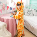 Barn tegneserie Søt hettegenser Pullover Body Pyjamas Jumpsuit vY #10 115cm