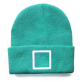 Miniatyrbillede 1 af 2: Beanie Knitted Beanie For Youth Børn Drenge Piger Halloween Gamer / GREEN1 STYLE2