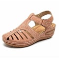 Pikkukuva 9 / 10: Naisten ortopediset sandaalit, suljetut kesätossut. beige tag size 42=uk 7.5